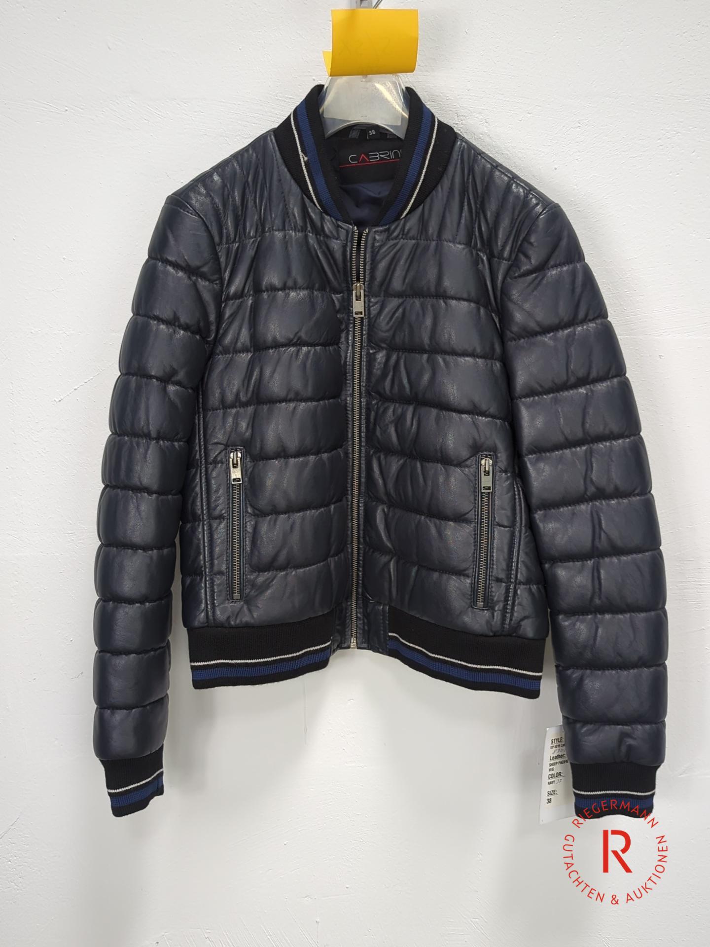 DAMEN LEDERJACKE GRÖSSE 38